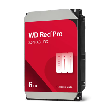 WESTERN DIGITAL Tvrdi disk 6 TB Red Pro, SATA 3 3.5" , 7200 okr./min, 256 MB cache
